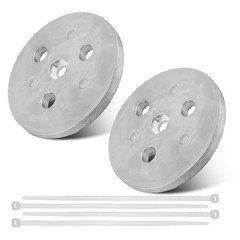 Zinc Anode Weight Plates for Pool Protect Salt System Metal Components 2