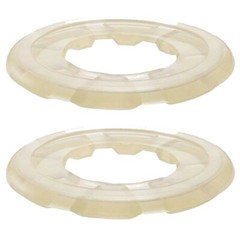 2 PK Foot Pad K12059 Replacement For Pentair Kreepy Krauly Pool Cleaner –Clear