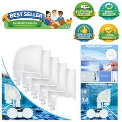 All-Purpose Pool Vacuum Replacement Bags – Secure & Easy Cleaning Solutions