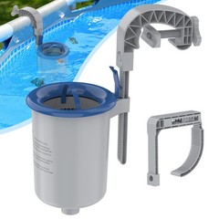 Above Ground Pool Surface Skimmer, Wall Mount Pool Maintenance Accessories fo…