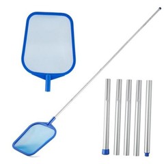 Pool Skimmer – Pool Skimmer Net with 5 Section Pool Skimmer Net with Pole
