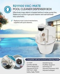 Replace for R211100 Vac-Mate Pool Cleaner Dispenser Box for Certikin, Filtrite