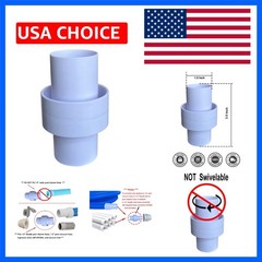 1.5&Prime; Pool Cleaner Hose and Vacuum Hose Connector Adapter Replacement For Hayw…
