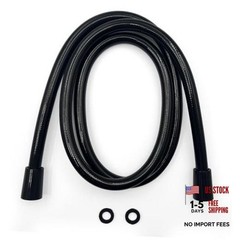 Replacement Shower Hose for RV Camper 6in Flexible & Kink-Free Only hose Black