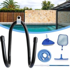12PCS Chain Link Fence Hooks for Pool Poles, Nets, Brushes, and More
