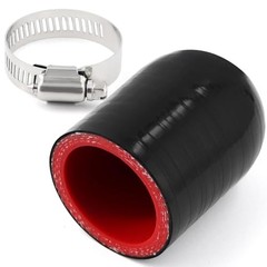 1 1/4&Prime;(32mm) Silicone Coolant Cap Vacuum Hose Plug with Clamp,High 1-1/4&Prime;(32mm)