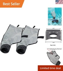 Effortless Cleaning: Hook and Loop Fastener Pool Debris Bags for Pentair Racer