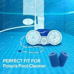For Polaris Pool Cleaner Parts, 12 Pack Sweep Hose Tail Scrubbers Replacement fo