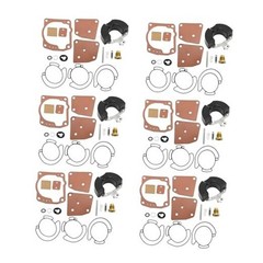 Pack of 6 Carburetor Rebuild Kit Replacement for Johnson Evinrude V4 V6 90