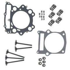 Engine Cylinder Head Intake Valve Head Top End Gasket Spring Kit Replacement