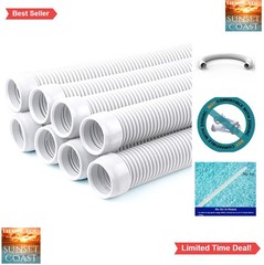 Pool Hose 1.5 Inch 8 Pack 3 Ft Each Automatic Cleaner Replacement Cuffs