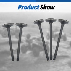Engine Cylinder Head Intake Valve Head Top End Gasket Spring Kit Replacement