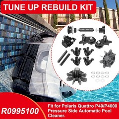For Polaris Qua*ttro P40 P4000 Pool Cleaner R0995100 Tune Up Kit Rebuild Parts
