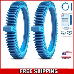 Durable 2-Pack Tires with Super Hump for Poolvergnuegen & Hayward Cleaners