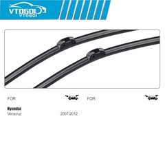 OEM Windshield Wiper Blades Replacement for Hyundai Veracruz 2007 2008 2009