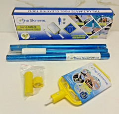 The Skimmie Ultimate Pool Spa Cleaning Tool Collect Debris Remove Basket Lid