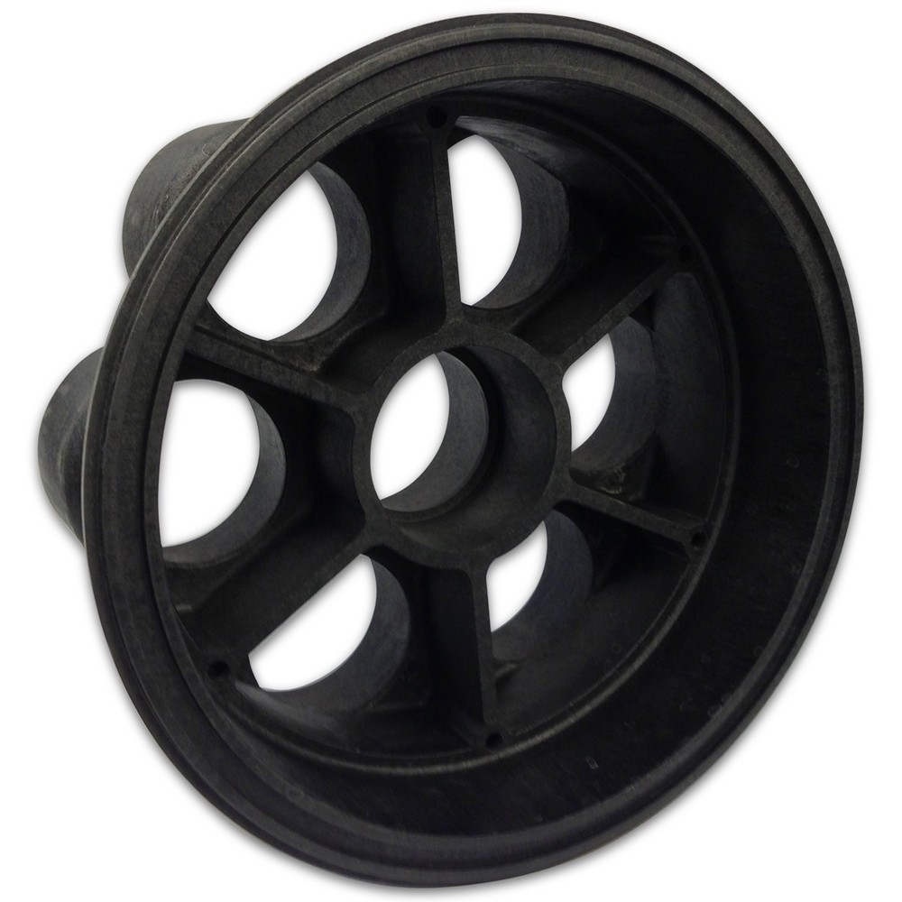 Paramount 005302403203 2&Prime; 6 Port Valve Base – Black