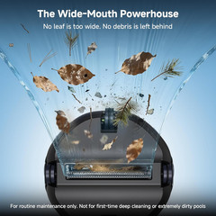 PF1 Cordless Pool Vacuum Robot – 150 Min Runtime, Cleans 1345 Sq Ft