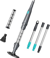 Handheld Spa Hot Tub Vacuum- Cordless Small Above Ground Pool Cleaner with 2 Bru