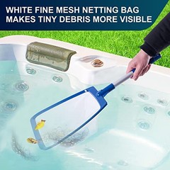 Hot Tub Skimmer Net Handheld, Professional Pool, Spa, Pound Handheld Skimmer
