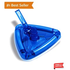 Heavy Duty Pool Vacuum Head – Adjustable Hose Connector for Easy Maneuverability
