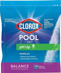 Pool & Spa Swimming Pool pH Up, Raises pH, Protects Against Eye&Skin Irritation