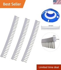 Effortless Pool Cleaning with 3 Replacement Strips for Leaf Eater Vacuums