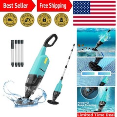 Rechargeable Handheld Pool Vacuum – Efficient Sand and Debris Cleaner for Spas