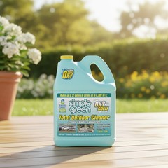 EPA Certified Oxy Solve Total Outdoor Cleaner – Concentrated Formula, 6400 sq ft