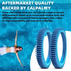 AR-PRO 4-Pack Back Tires Replacement for Pool Cleaner – 4 PACK-Rear