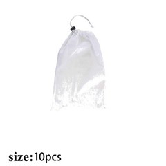 10Pcs Pool Cleaner Suction Bag Fine Mesh Pool Vacuum Plastic Bag for6221