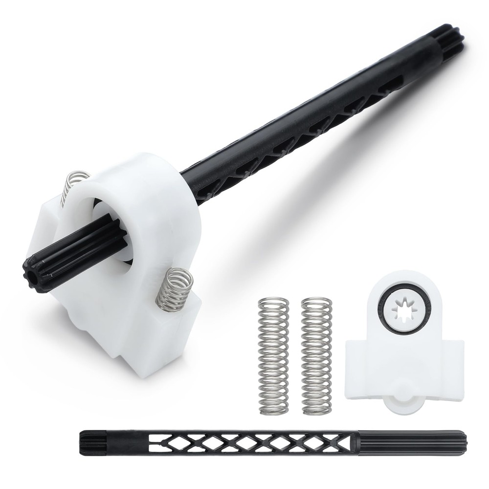 Reallnaive Steering Bracket Roller Replacement Compatible White and Black