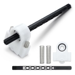 Reallnaive Steering Bracket Roller Replacement Compatible White and Black