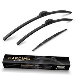 24&Prime; 20&Prime; 11&Prime; Front and Rear Windshield Wiper Blades for 2017-2023 For GMC Acadia