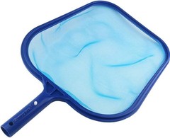 Effortless Pool Cleaning with 17.5×11.8in Leaf Skimmer & Fine Mesh Design