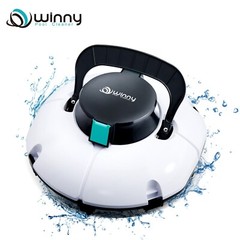 Winny Pool Cleaner Cordless above ground Swimming Automatic Pool Vacuum Cleaner