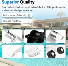 Dfnidy Pool Cleaner Pod Kit AXV417WHP AXV621DAT for Hayward Navigator