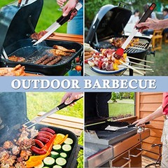 BBQ Grill Accessories Set of Stainless Steel Grilling 7 Complete Set of 7