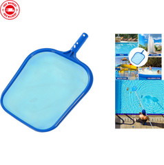 Pool Skimmer Net with Plastic Frame and Fine Mesh for Cleaning