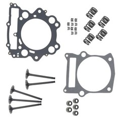 Engine Cylinder Head Intake Valve Head Top End Gasket Spring Kit Replacement
