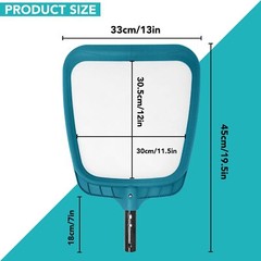 Professional Pool Skimmer Netfine Mesh Net Bagheavy Duty Swimming Leaf Skimmer C