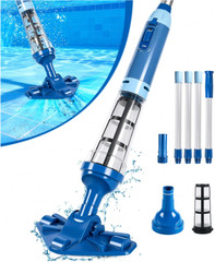 Aspiradora Spa Piscina Inalámbrica 15.8 GPM Recargable 90 Min Sensor Agua, Nuevo