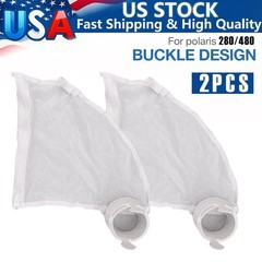 Polaris 280 Replacement For 280 480 Pool Cleaner Zipper Bag K13 K16，2 Pack