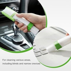 3PCS Mini Duster for Car Air Vent, 3 Arms Automotive Air Conditioner Cleaning