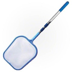 HydroTools 4&prime; Telescopic Leaf Debris Spa Swimming Pool Skimmer Net (4 Pack)