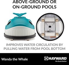 W3900 Wanda the Whale Above-Ground Suction Pool Cleaner for Any Size Pool
