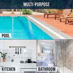 U.S. Pool Supply Hand-Held Scrub Brush 2 Pack – Pool Tile, Grout & Spa Cleaner
