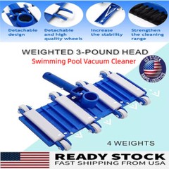 Pool Corner Side Brush + Wide Cleaning Multifunctional Cleaning Vacuum Tool