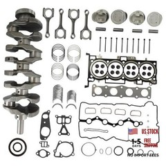 G4KE 2.4 Overhaul Rebuild Kit w/Crankshaft Pistons & Con-Rod Fit for Hyundai
