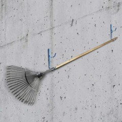 2 Pack Pool Pole Hanger for Fence Pool Equipment Hooks Tool Organizer